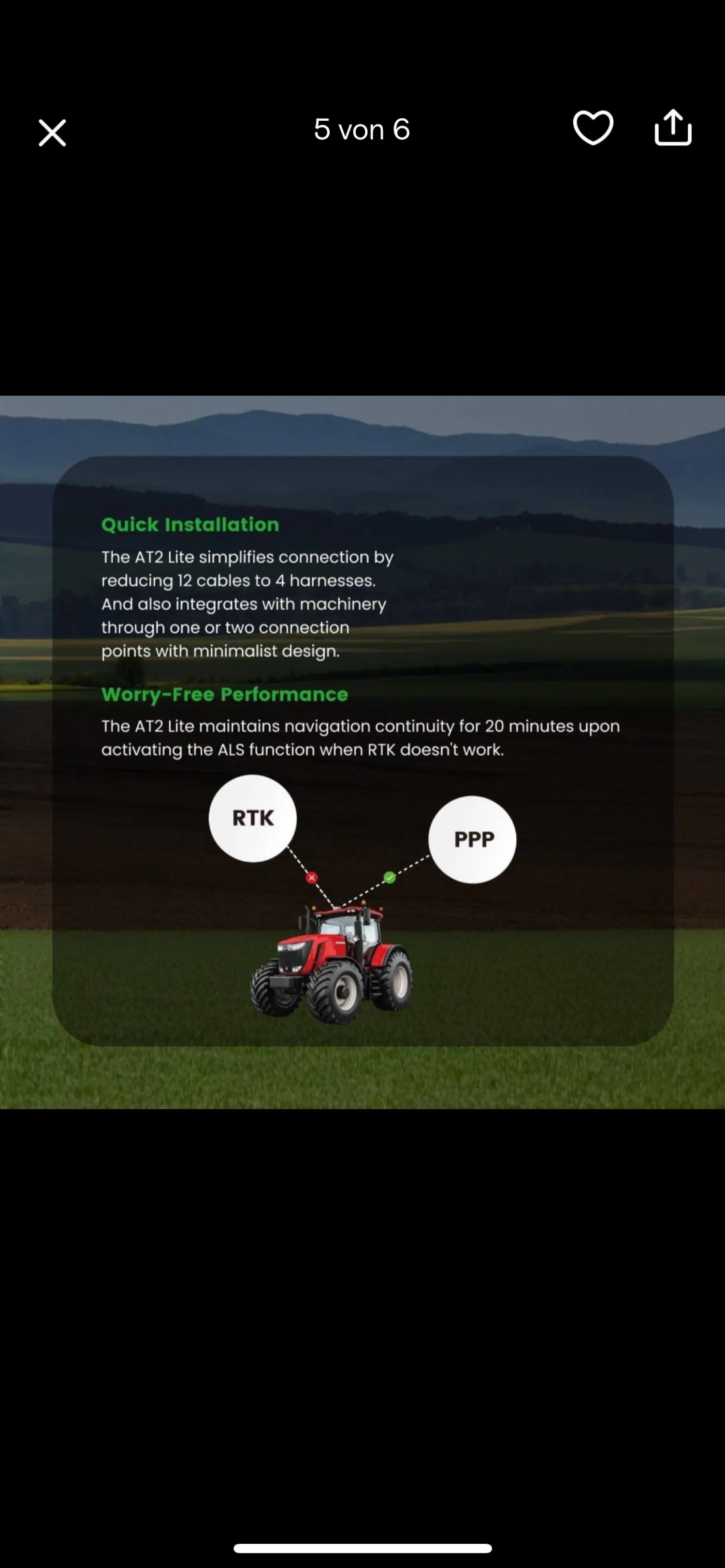 Sistema RTK para Tractores - Agricultura de Precisión