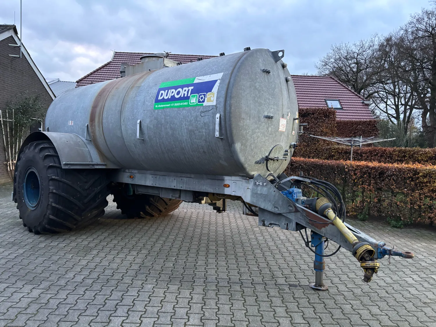 Bsa Duport Mesttank 10.300L te koop | Wormpomp & Brede Banden