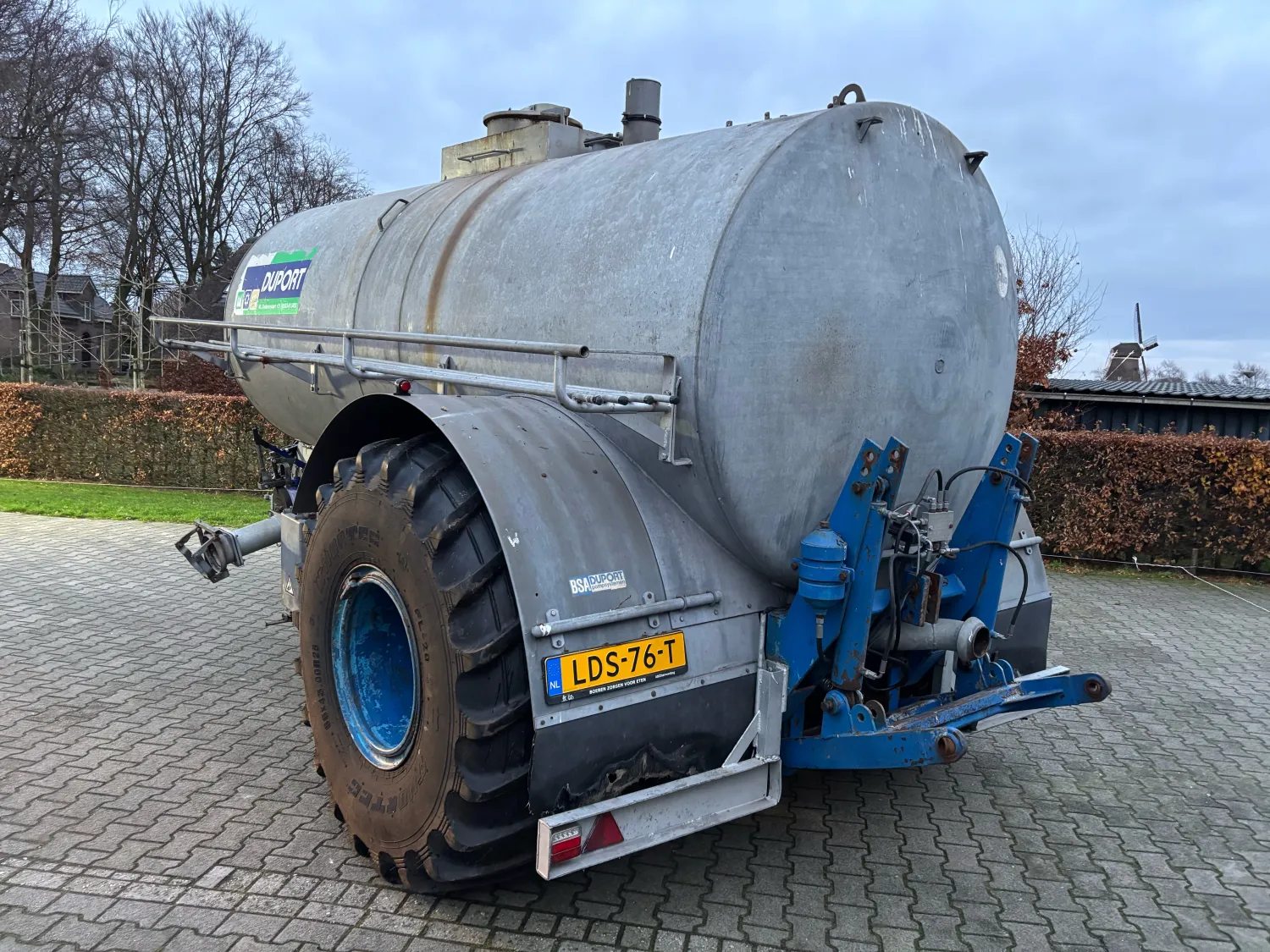 Bsa Duport Mesttank 10.300L te koop | Wormpomp & Brede Banden