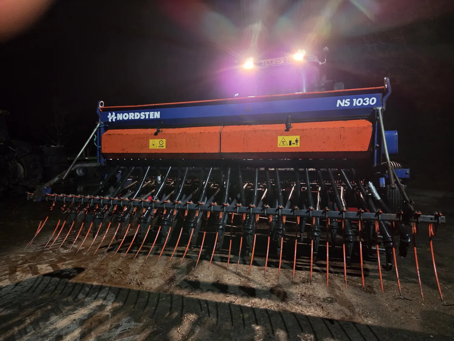 Nette zaaicombinatie: Lely Rototera & Nordsten zaaimachine