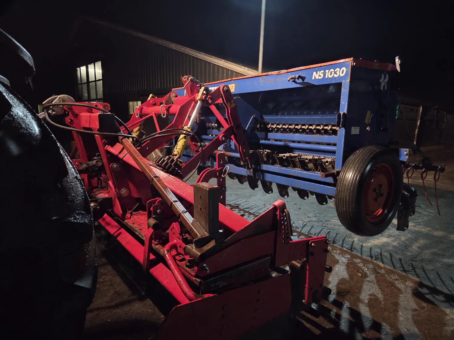 Nette zaaicombinatie: Lely Rototera & Nordsten zaaimachine