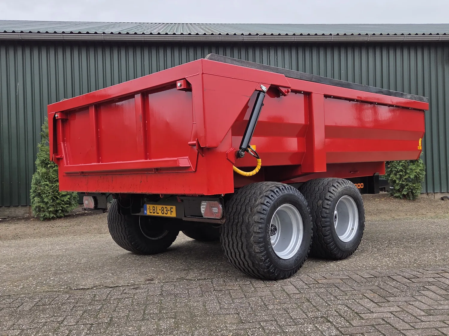 Palmse PT1000 Kipper 2019 - 10 Ton - Hydraulische Klep