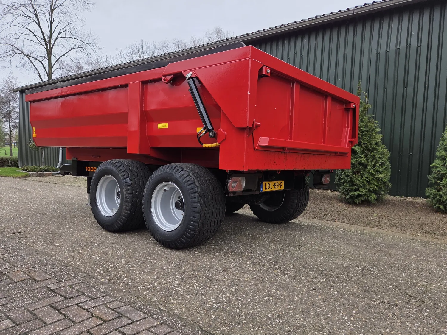 Palmse PT1000 Kipper 2019 - 10 Ton - Hydraulische Klep