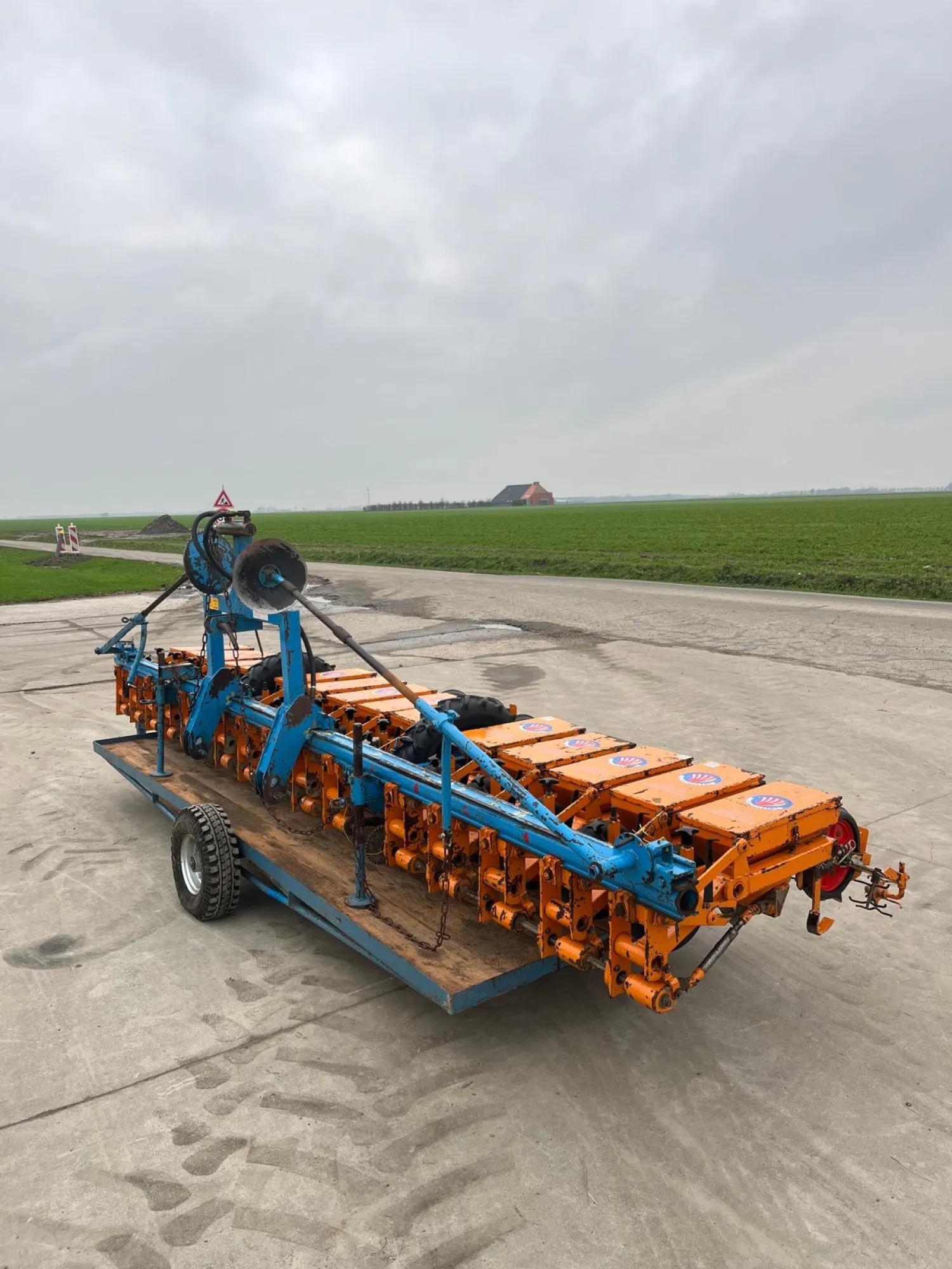 Schmotzer Uienzaaimachine 15 rij - 4.5 meter