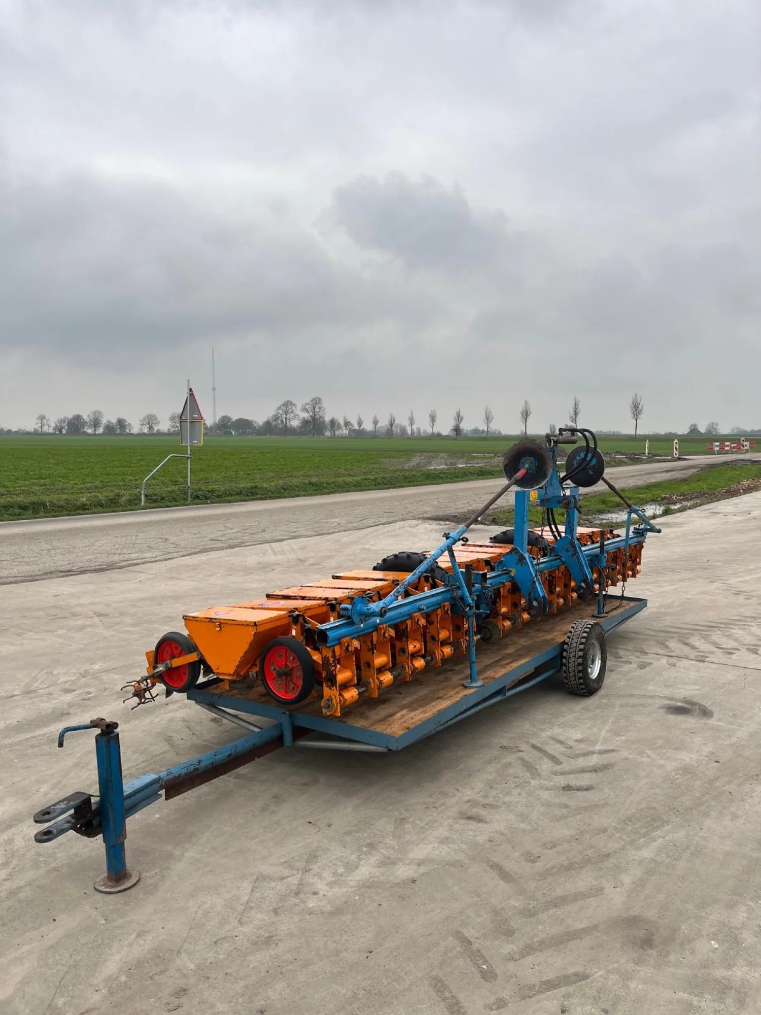 Schmotzer Uienzaaimachine 15 rij - 4.5 meter