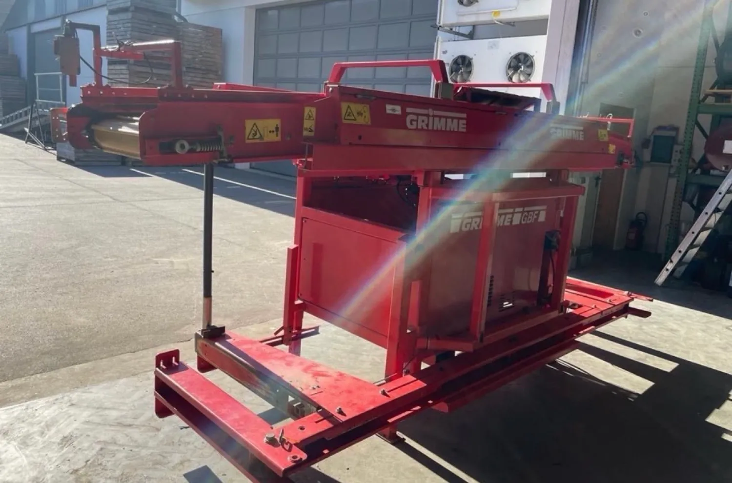 Kistenvuller in zeer goede staat | Landbouwmachines