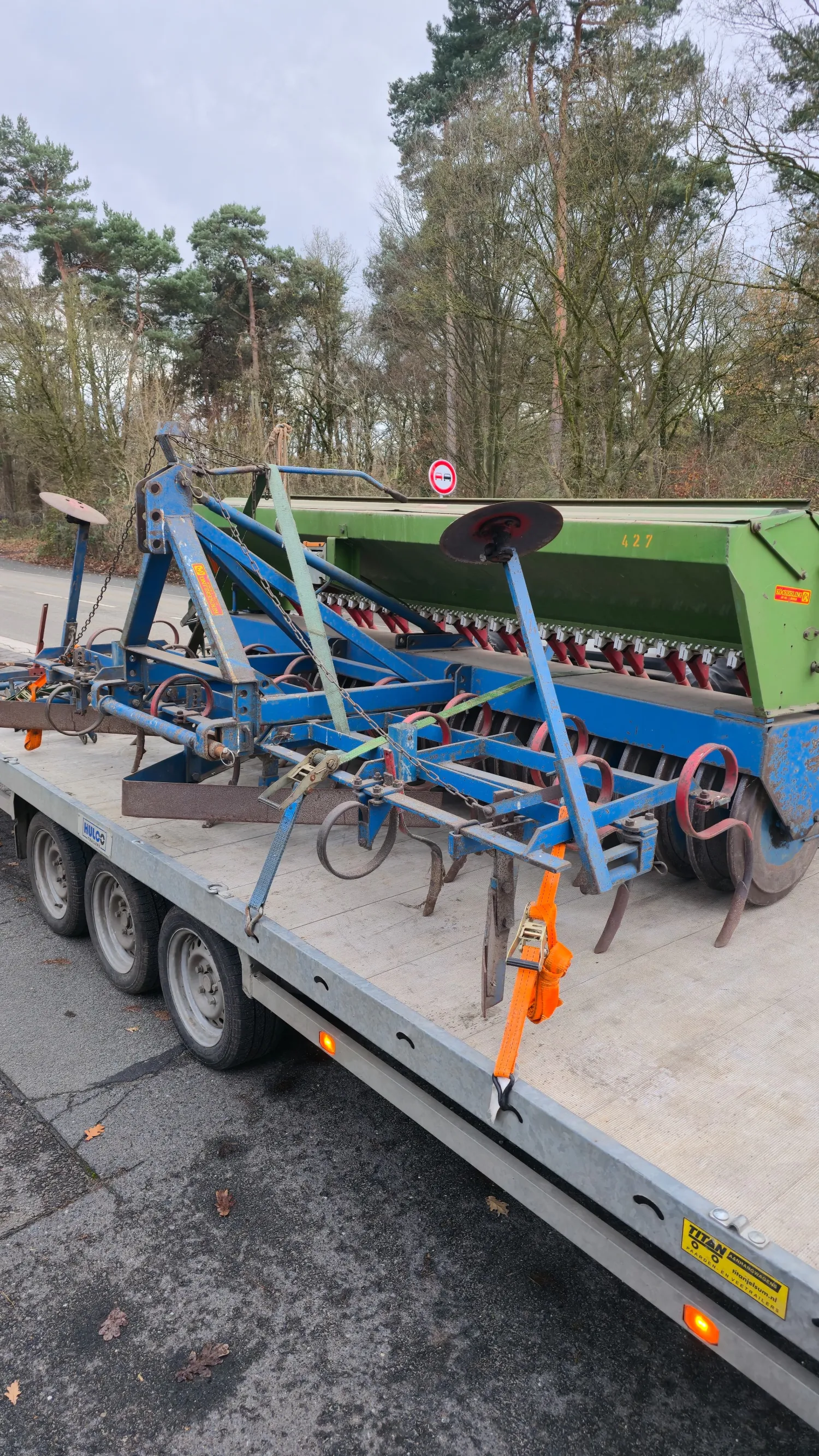 Kockerling zaaicombinatie 3m - Gras en klaver zaaien