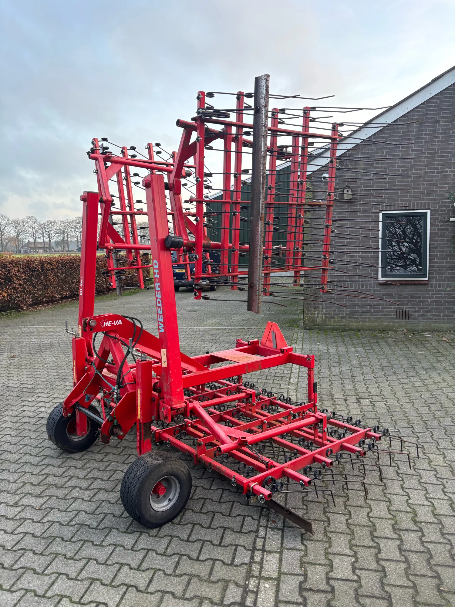 He-Va wiedeg 6 meter - Hydraulisch opklapbaar