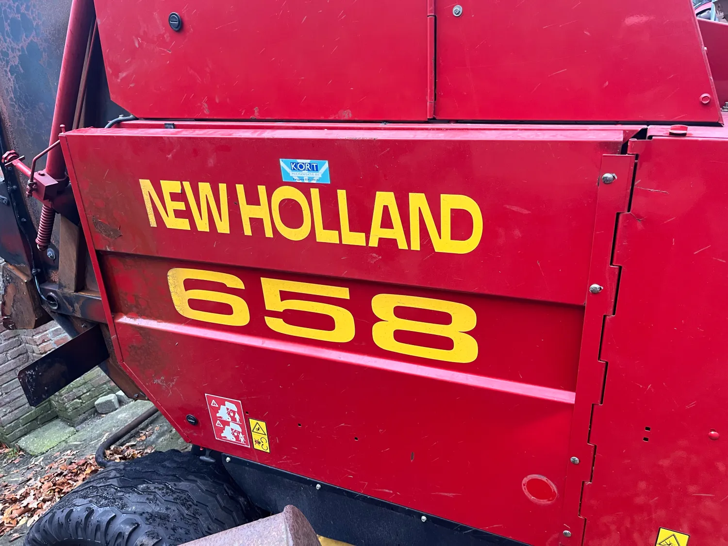 New Holland 658 Ronde Balenpers - Onderdelen