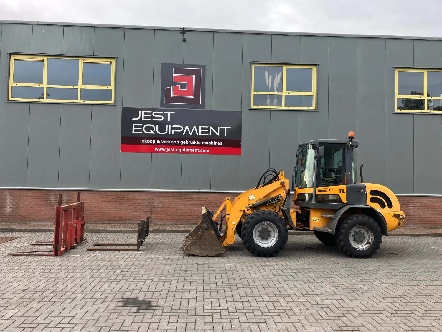 Terex shovel TL70 zwenklader, bouwjaar 2007