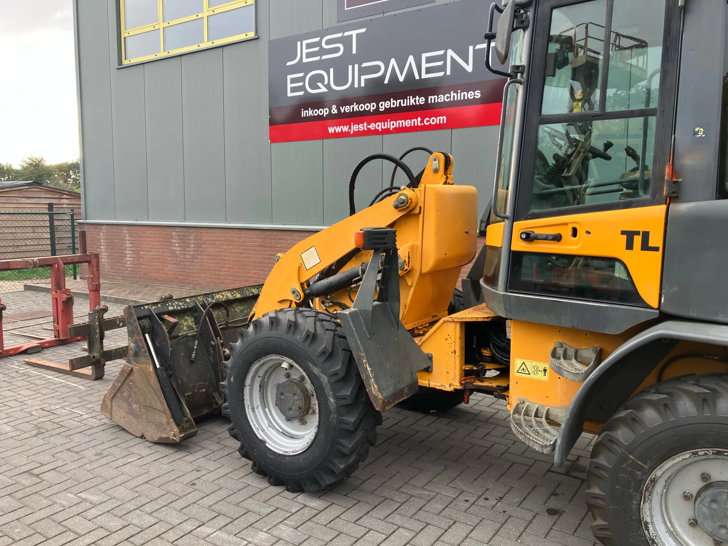 Terex shovel TL70 zwenklader, bouwjaar 2007