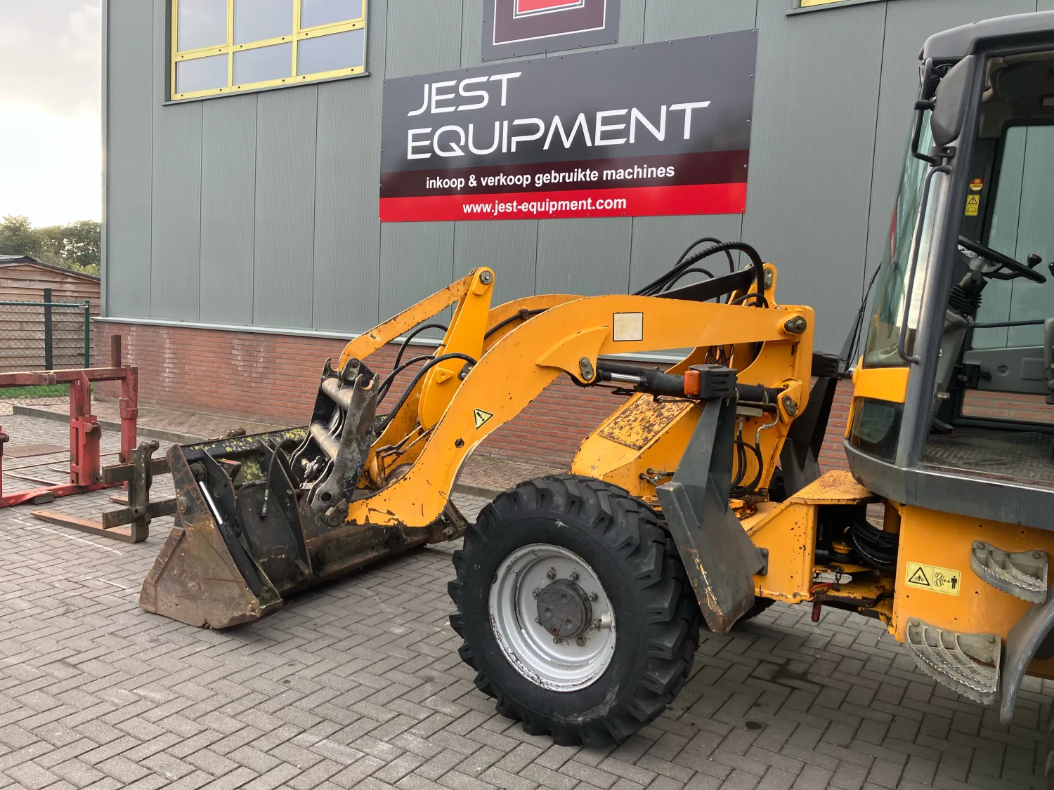 Terex shovel TL70 zwenklader, bouwjaar 2007