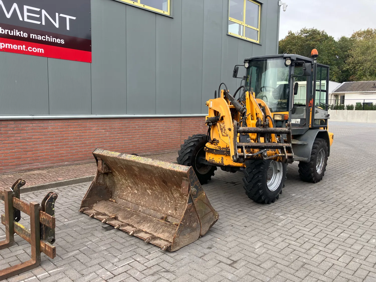 Terex shovel TL70 zwenklader, bouwjaar 2007