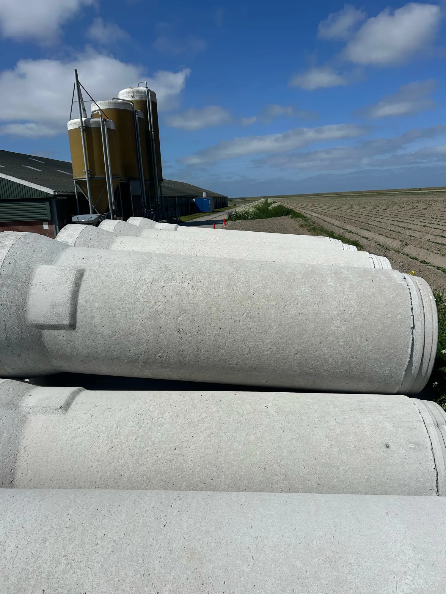 Nieuwe rioolbuis 60cm - 27,5 meter voor lage prijs!