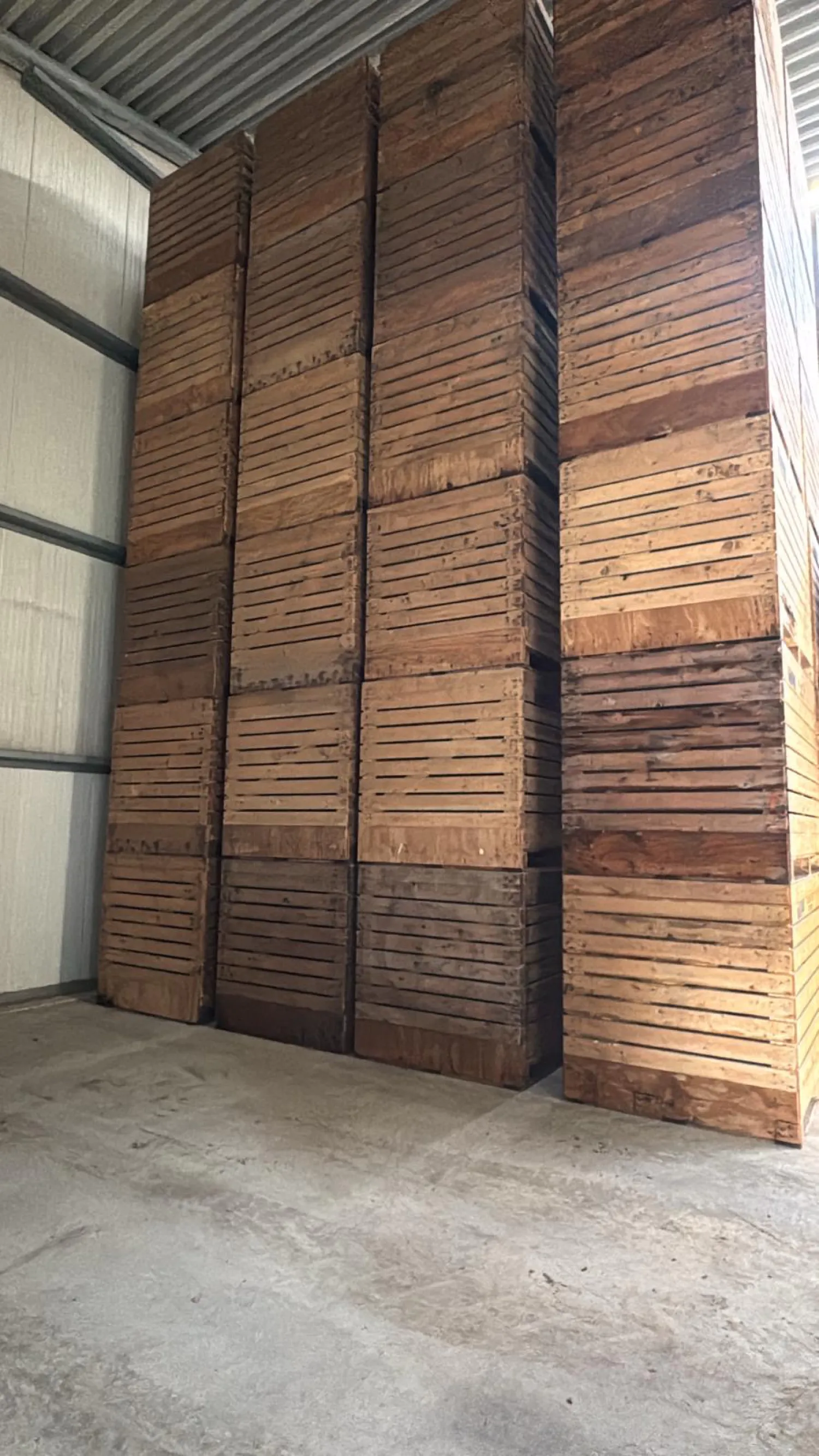 Kuubkisten te koop - Houten opslagkisten voor landbouw