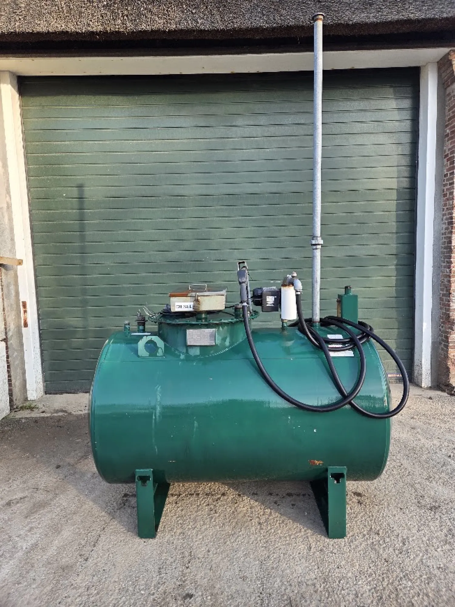 Dieseltank 1200L Dubbelwandig - KIWA Goedgekeurd tot 2038