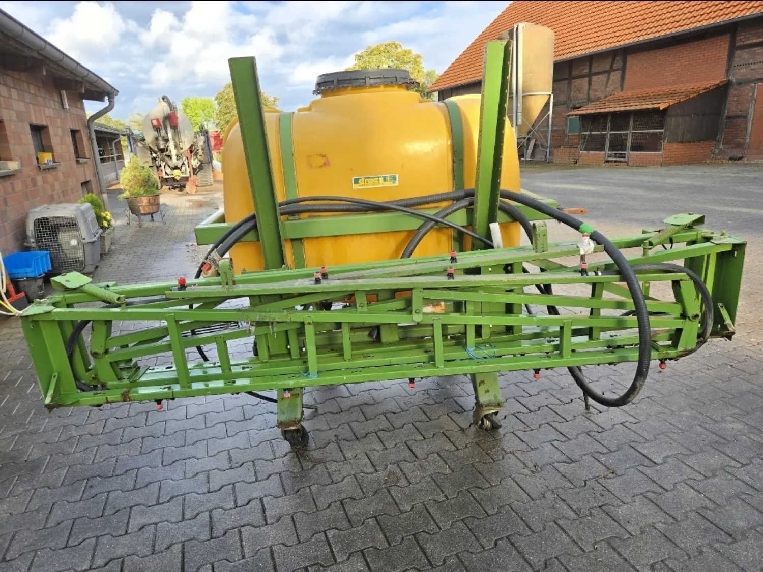 Defecte Amazone veldspuit voor hobbyisten/onderdelen