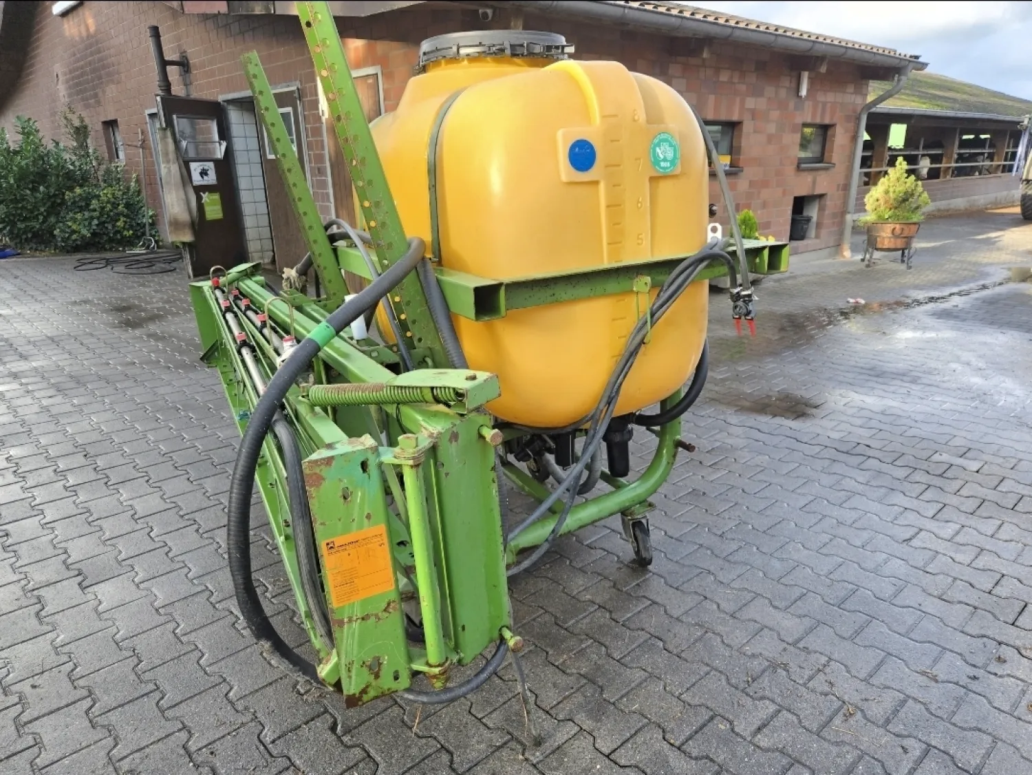 Defecte Amazone veldspuit voor hobbyisten/onderdelen