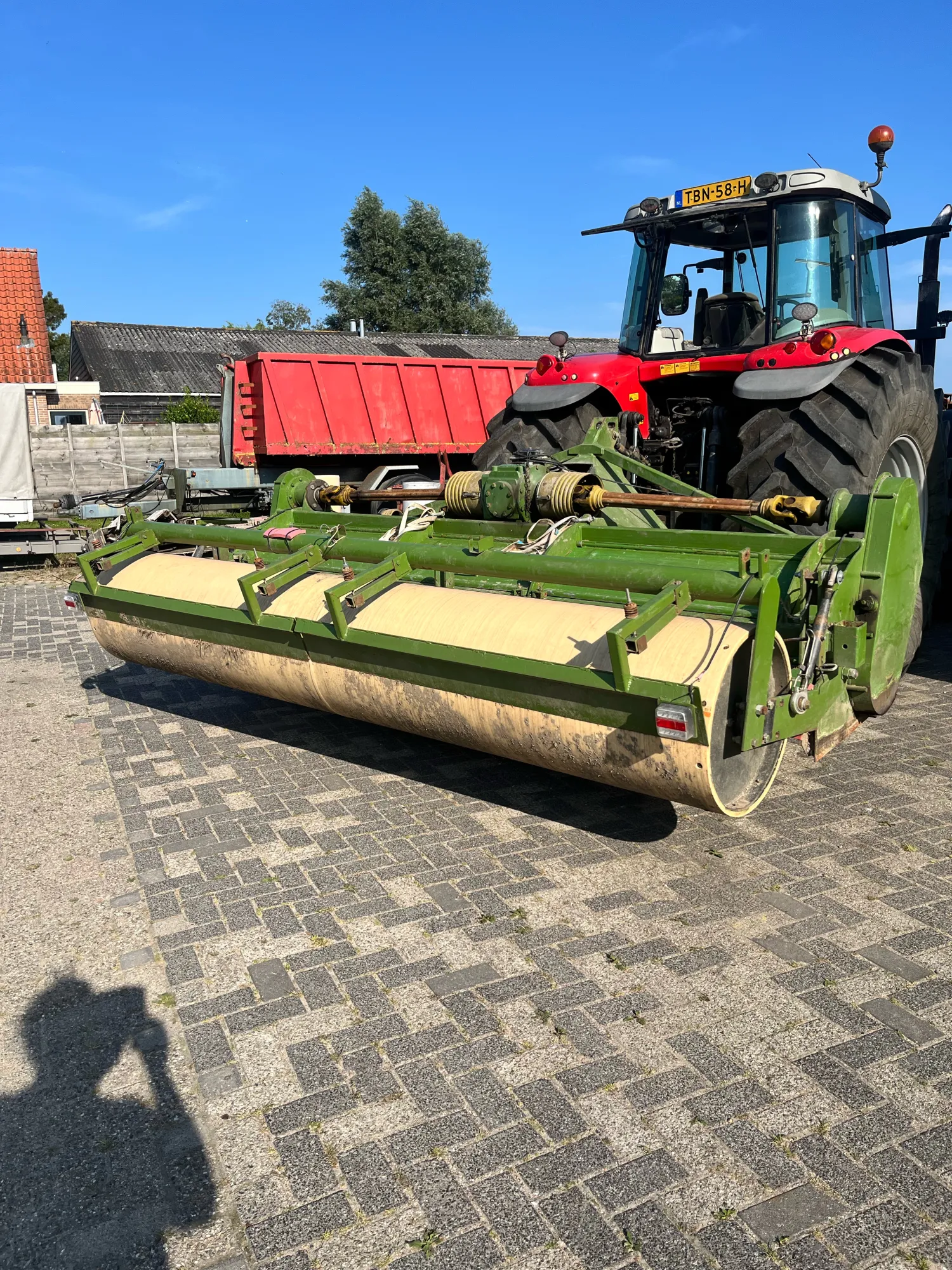 Baselier frees 3.6 mtr | Nieuwe assen & lagers