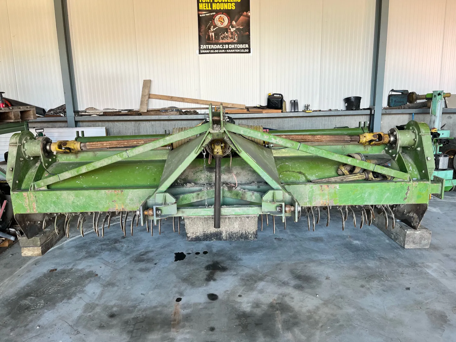 Baselier frees 3.6 mtr | Nieuwe assen & lagers