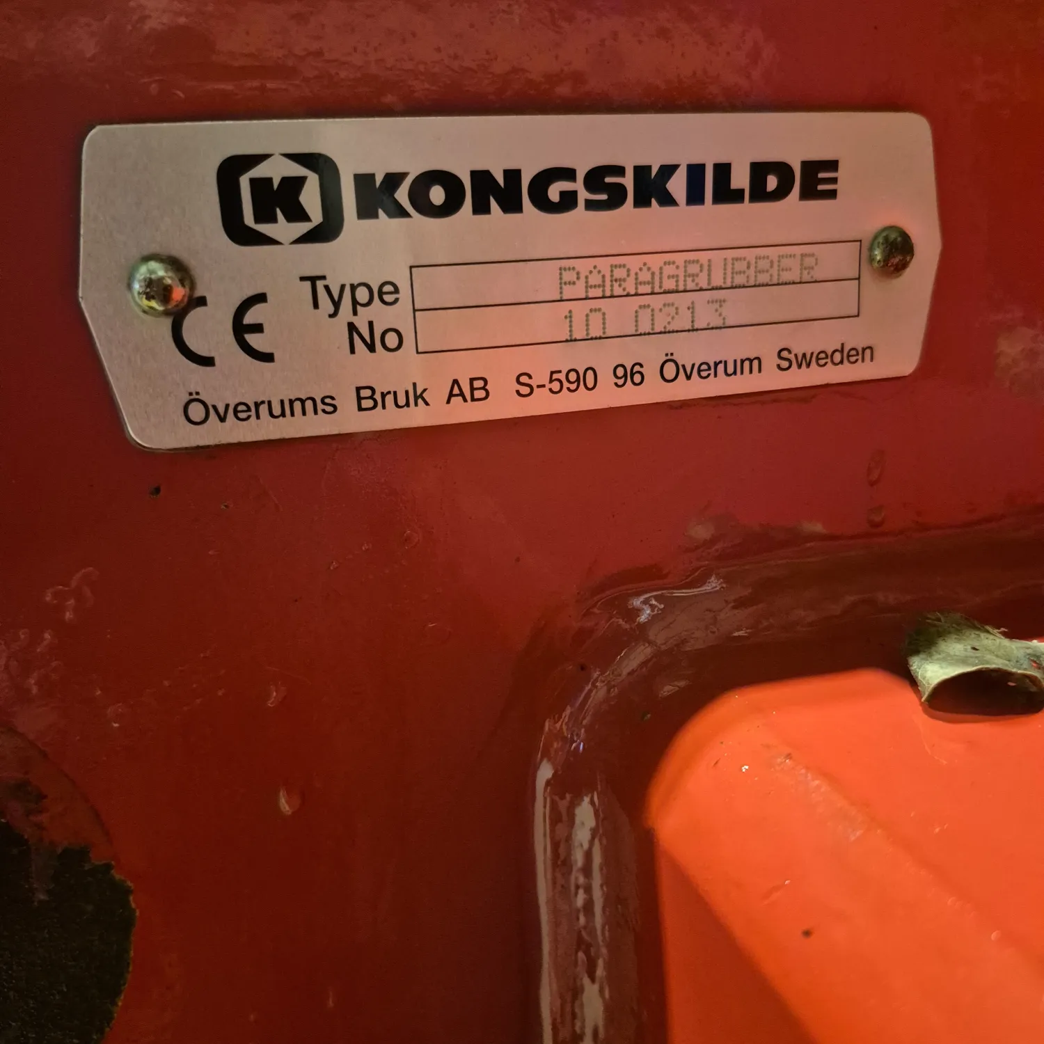Kongskilde Paragrubber te koop | Goede staat | €6500