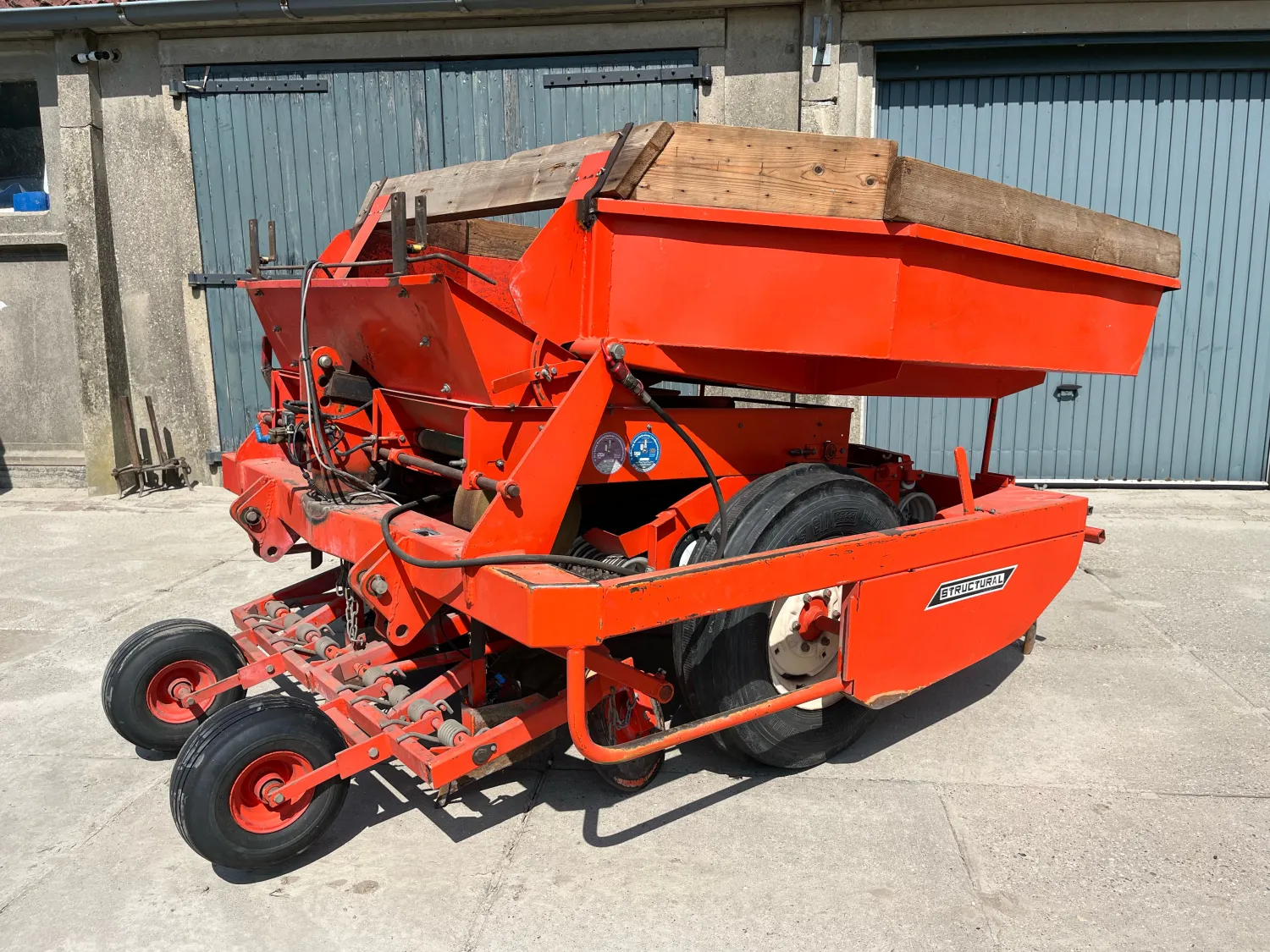 Aardappelpootmachine - Structural 2-rijig - Bouwjaar 1990