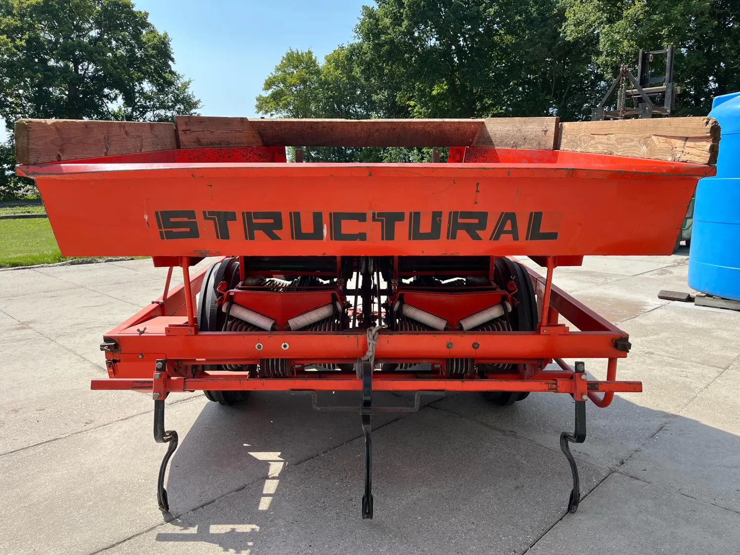 Aardappelpootmachine - Structural 2-rijig - Bouwjaar 1990