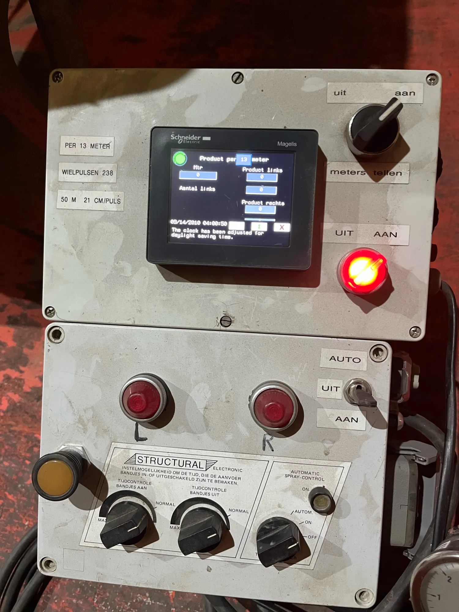 Aardappelpootmachine - Structural 2-rijig - Bouwjaar 1990