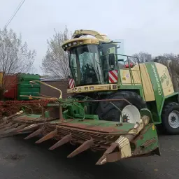 Krone Big X V8 Hakselaar, 2004 - 10 Rijige Bek