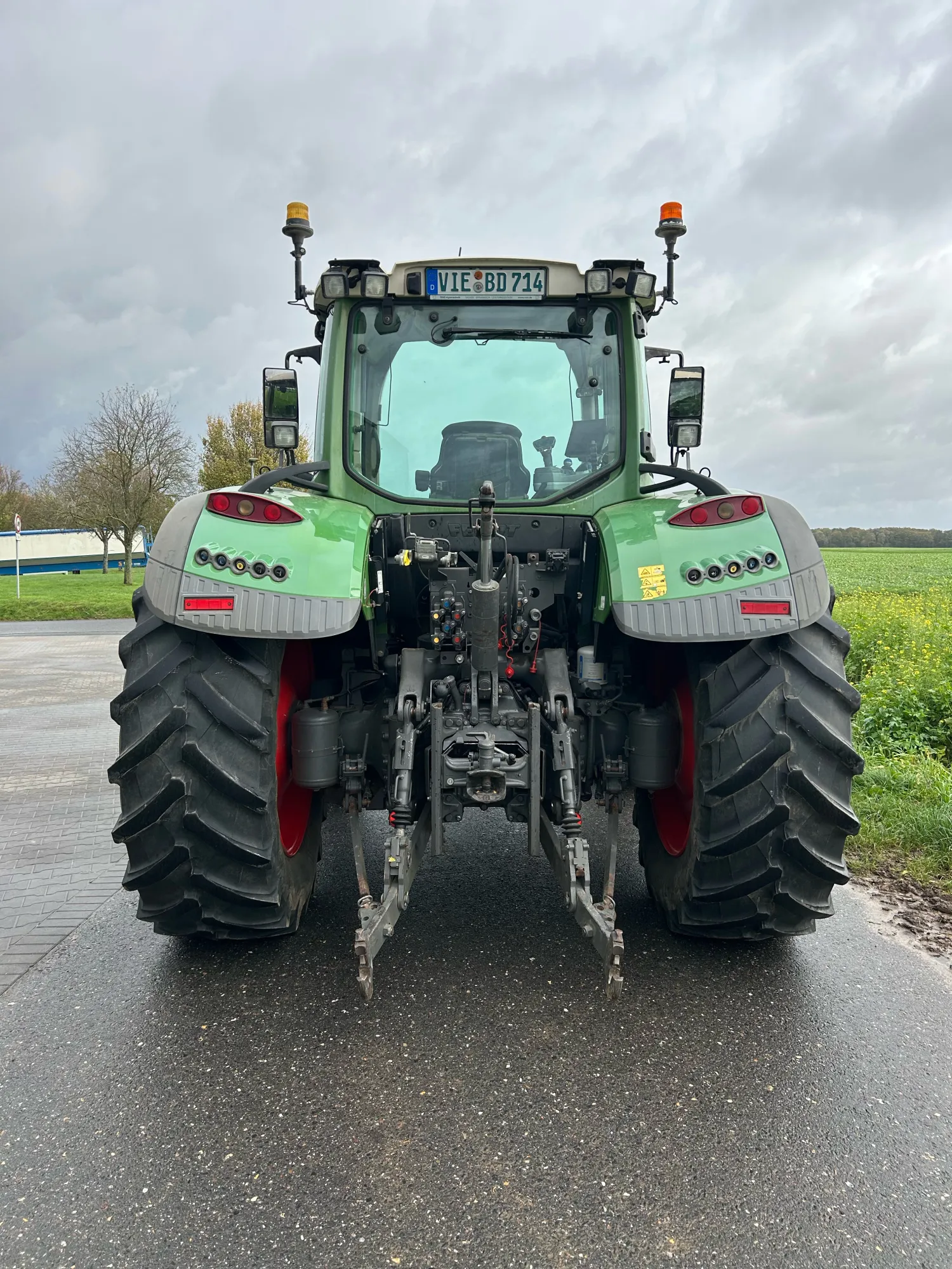Fendt 714 S4 Traktor (2017) - Smalspoor, GPS