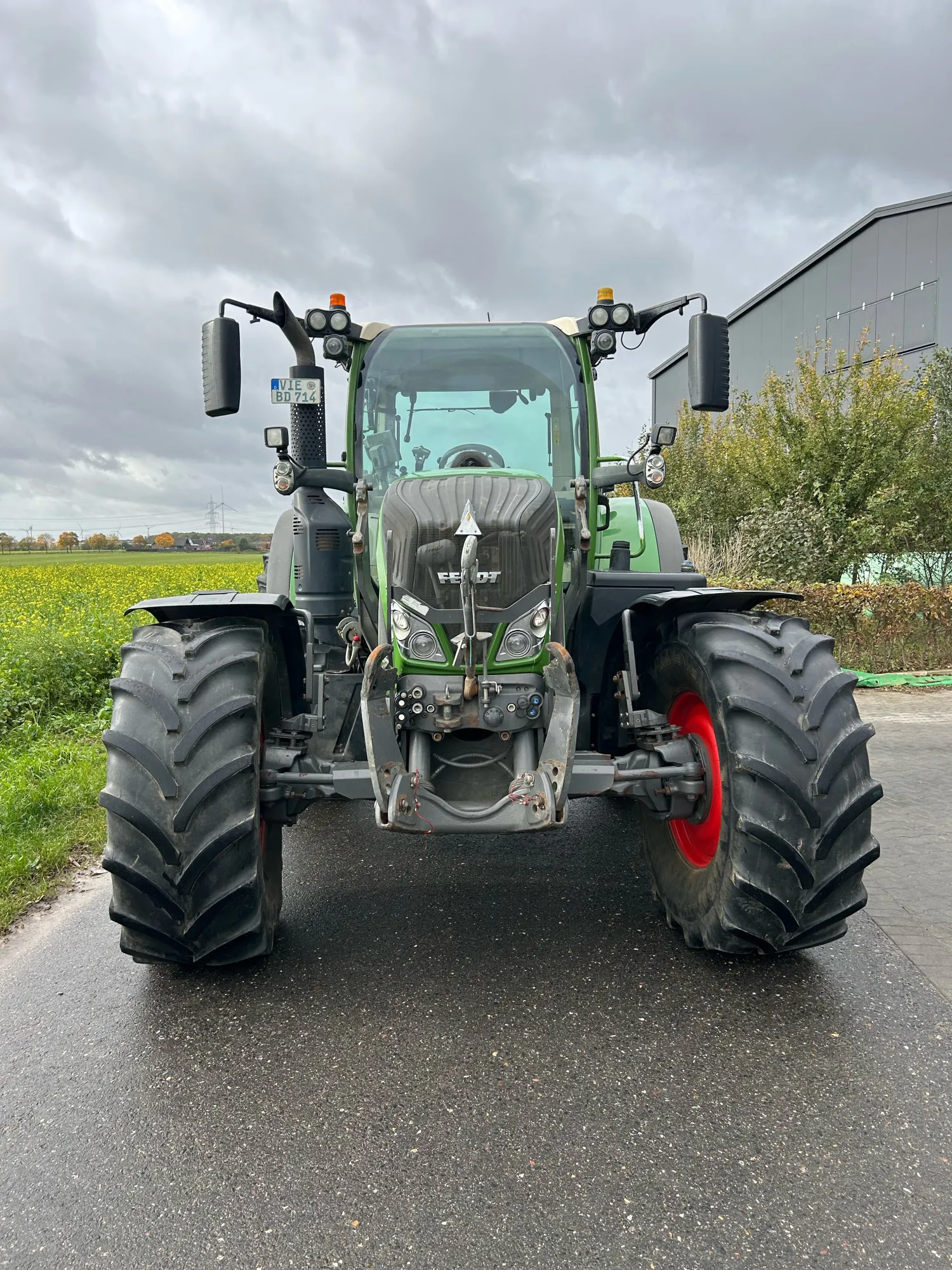 Fendt 714 S4 Traktor (2017) - Smalspoor, GPS