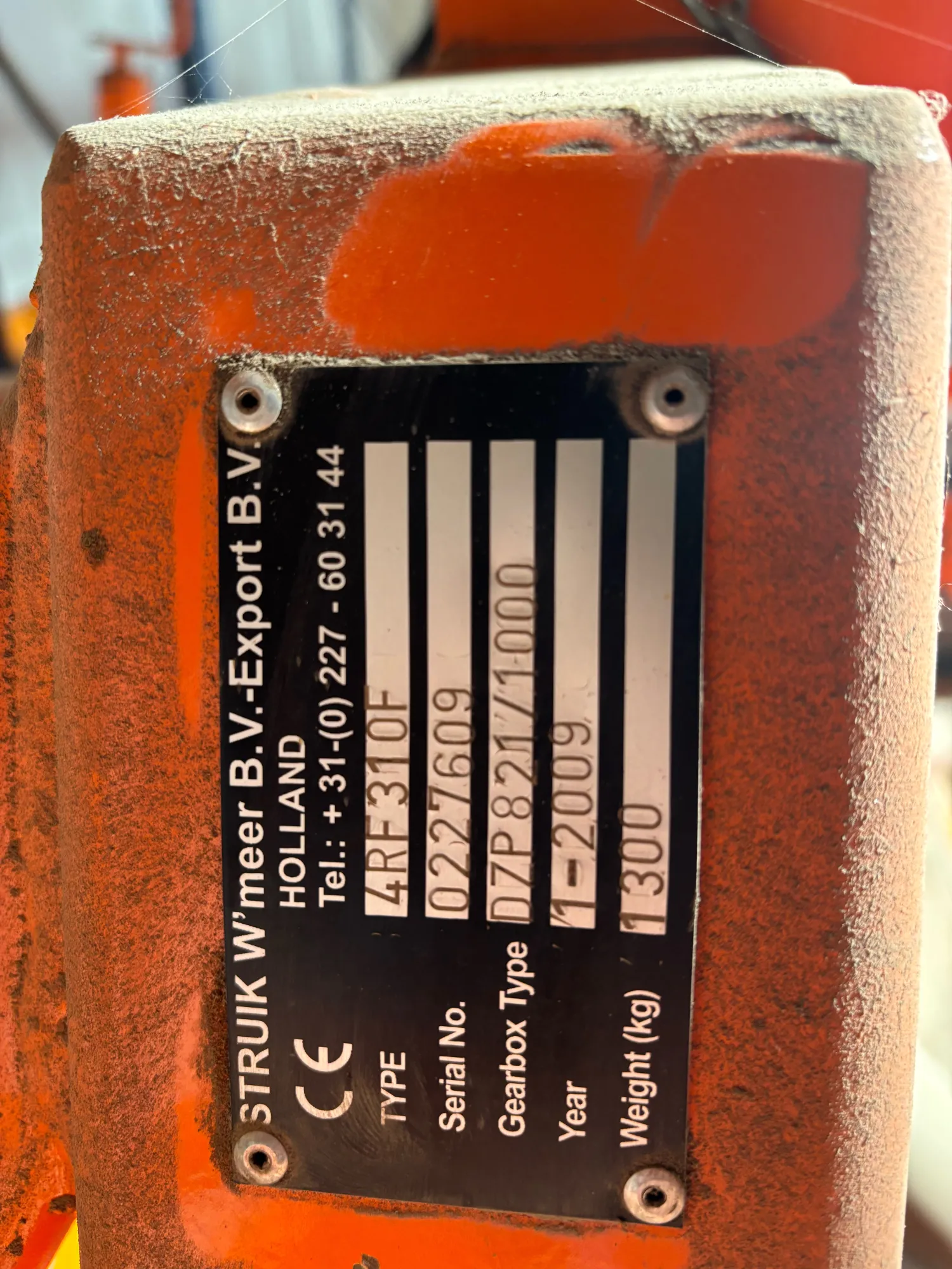 Struik Frontfrees 4RF310F (2009) in Nieuwstaat te Koop