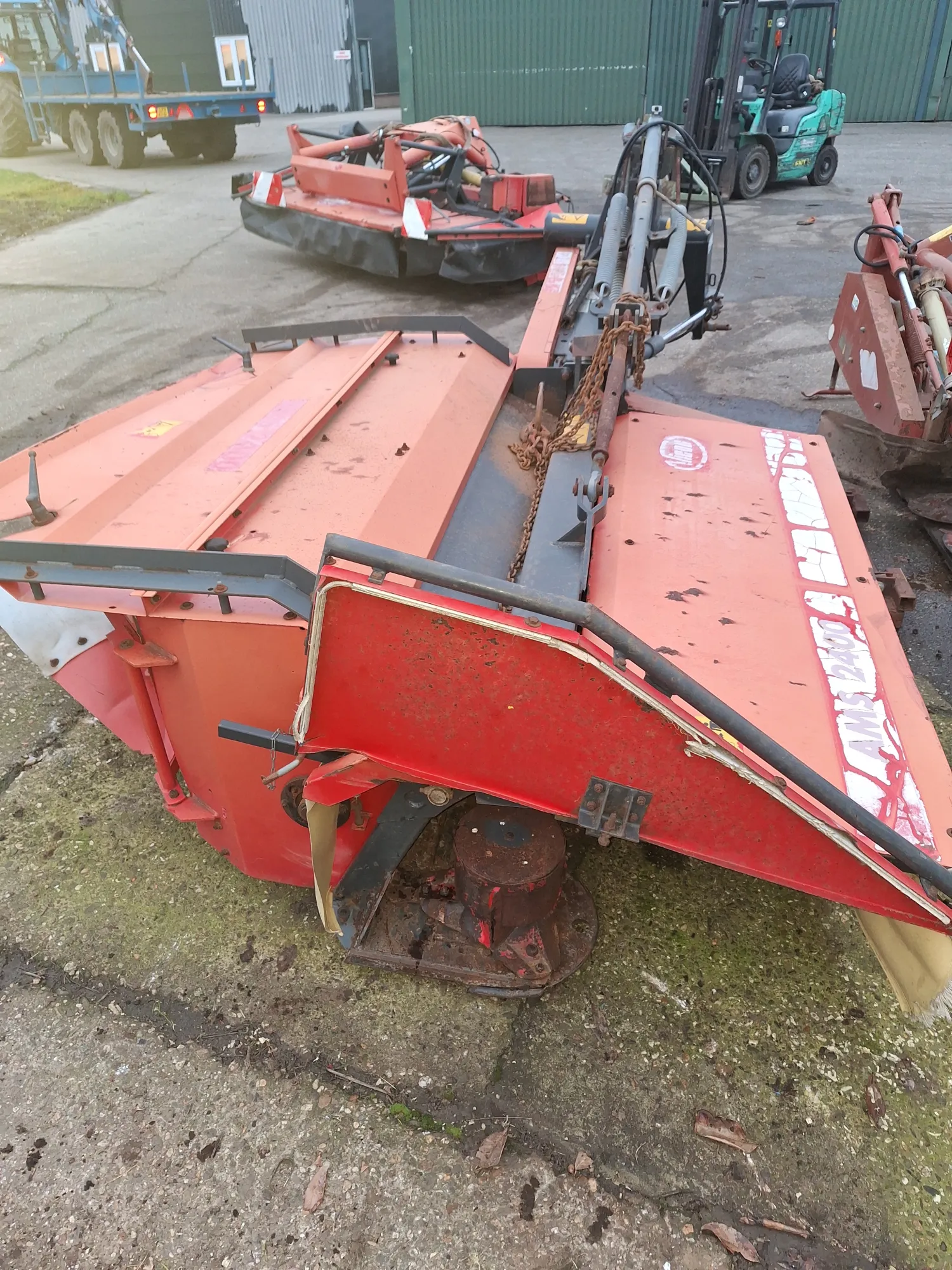 Vicon maaiers set - Frontmaaier en achtermaaier met kneuzer