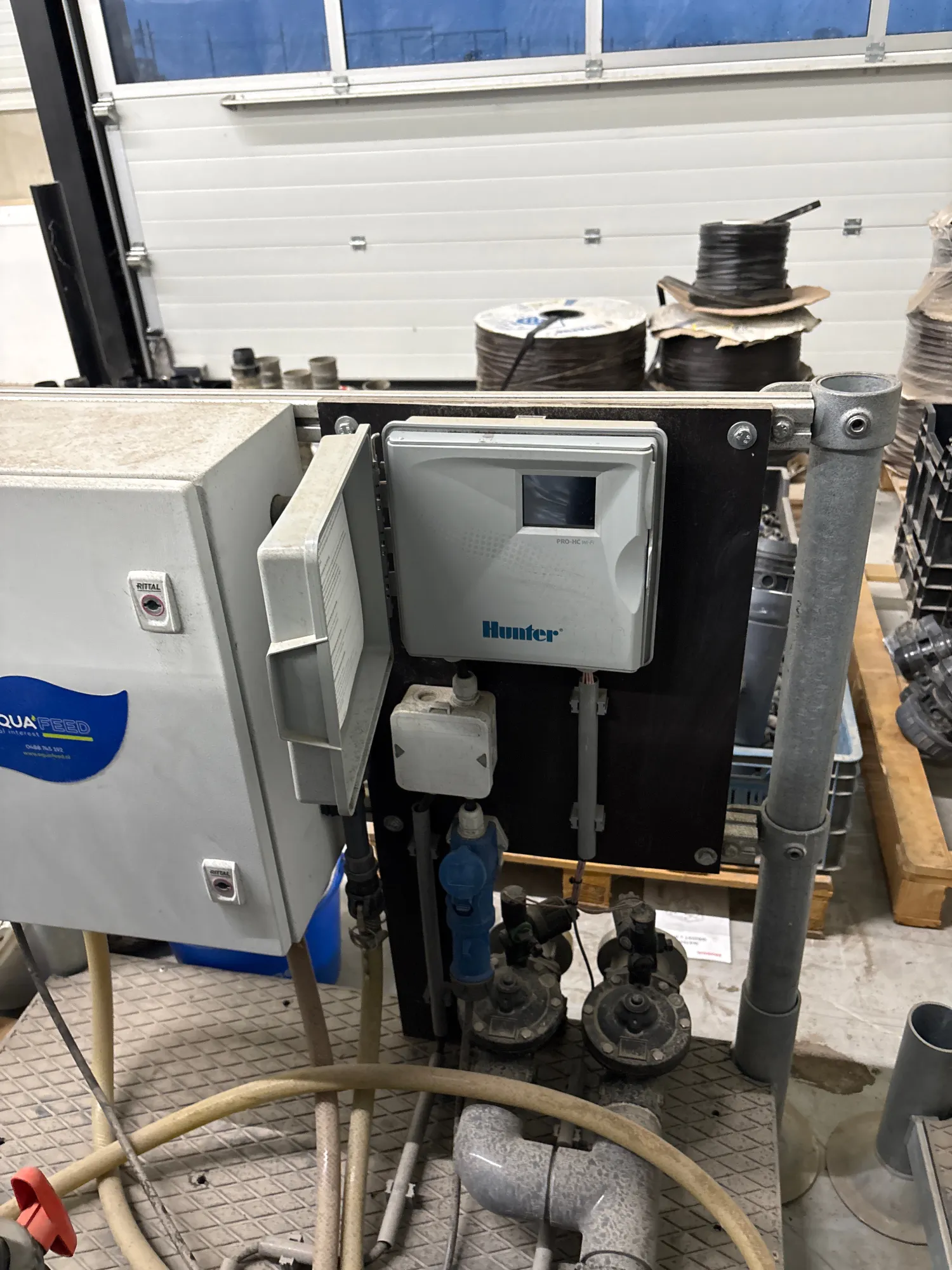 Pumpepalle med gødningsdosering & vandingscomputer