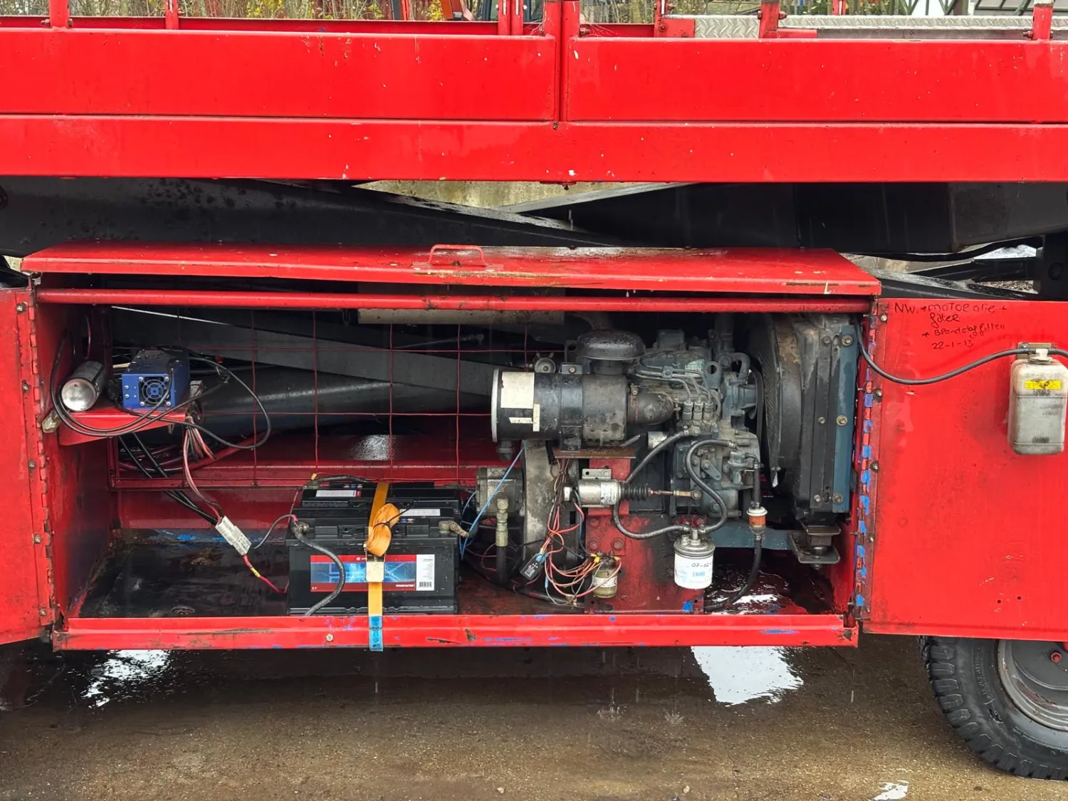 Schaarhoogwerker - 1998, 8 meter, Diesel