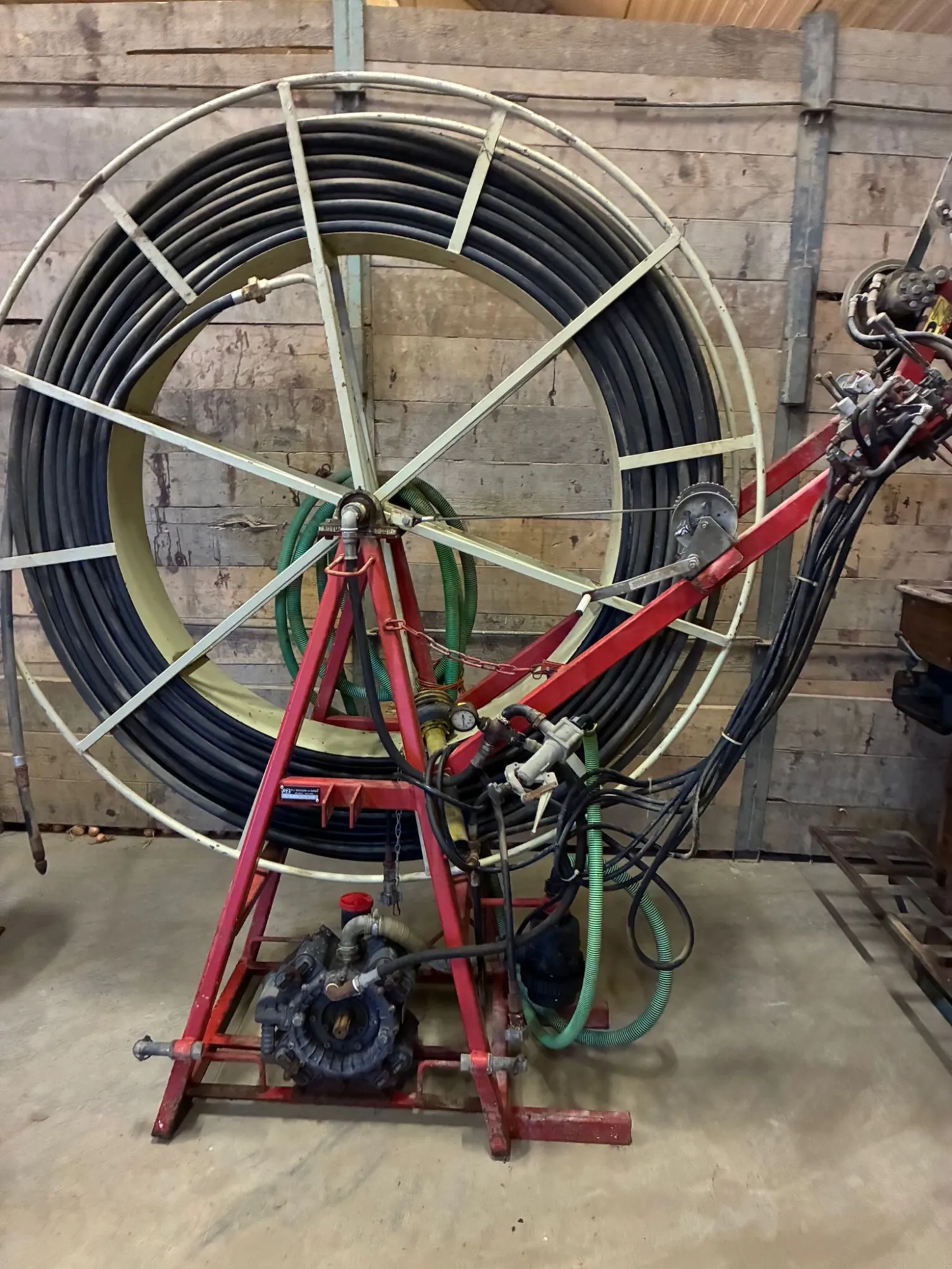 Injector de drenaj de vânzare | Furtun de 300M | Control hidraulic