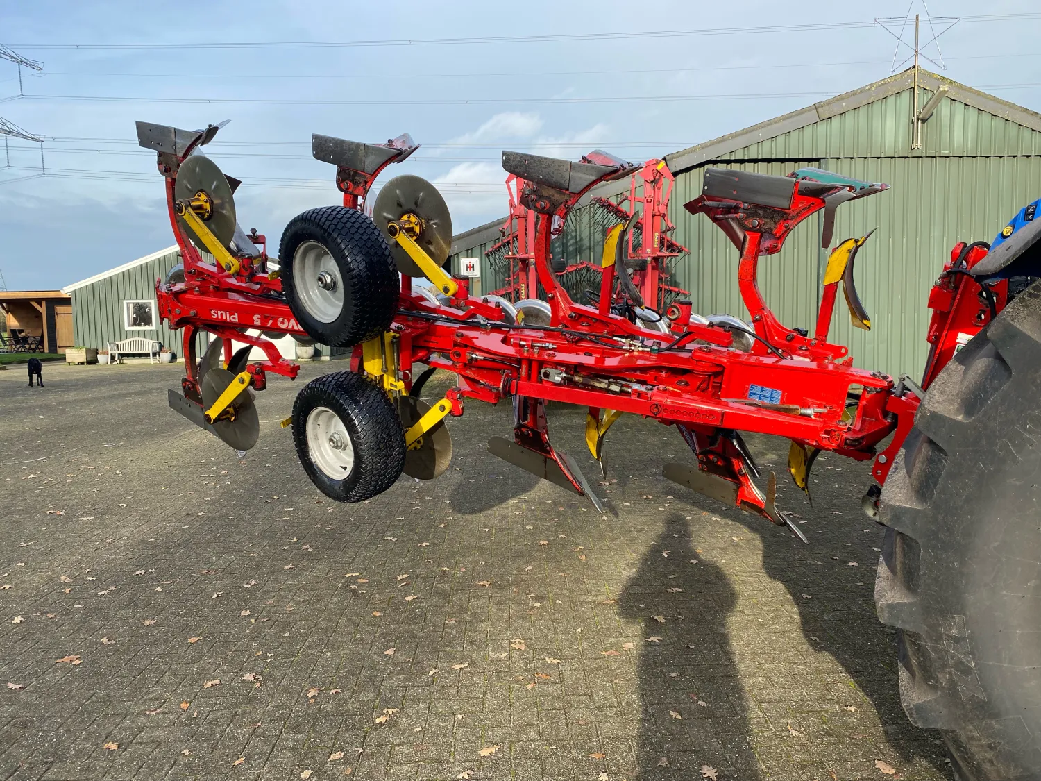 Pöttinger Servo 45 Ploeg met Cappon Vorenpakker - Vario Ploeg