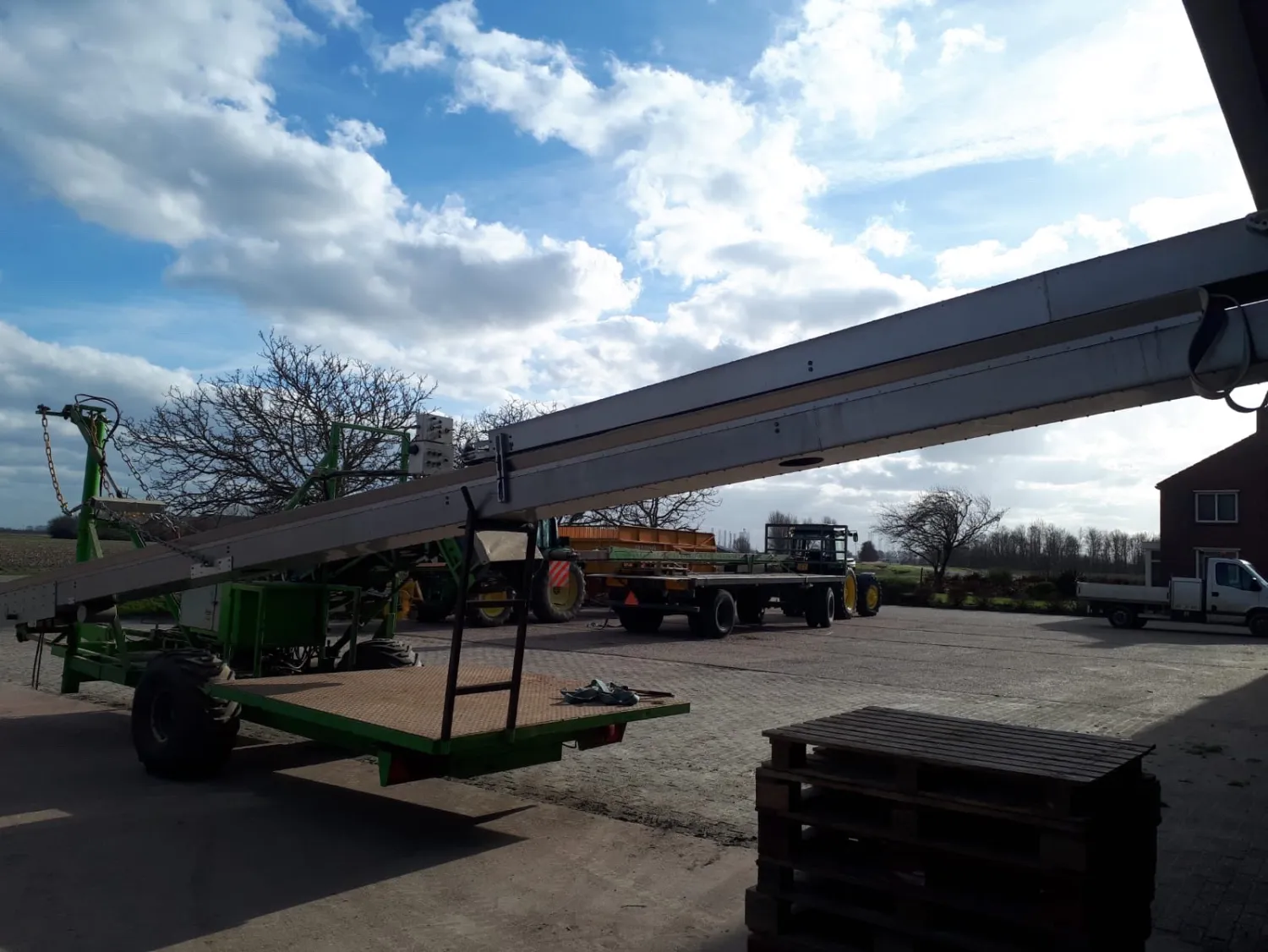 Taśma do zbioru warzyw - Aluminium, 15 metrów