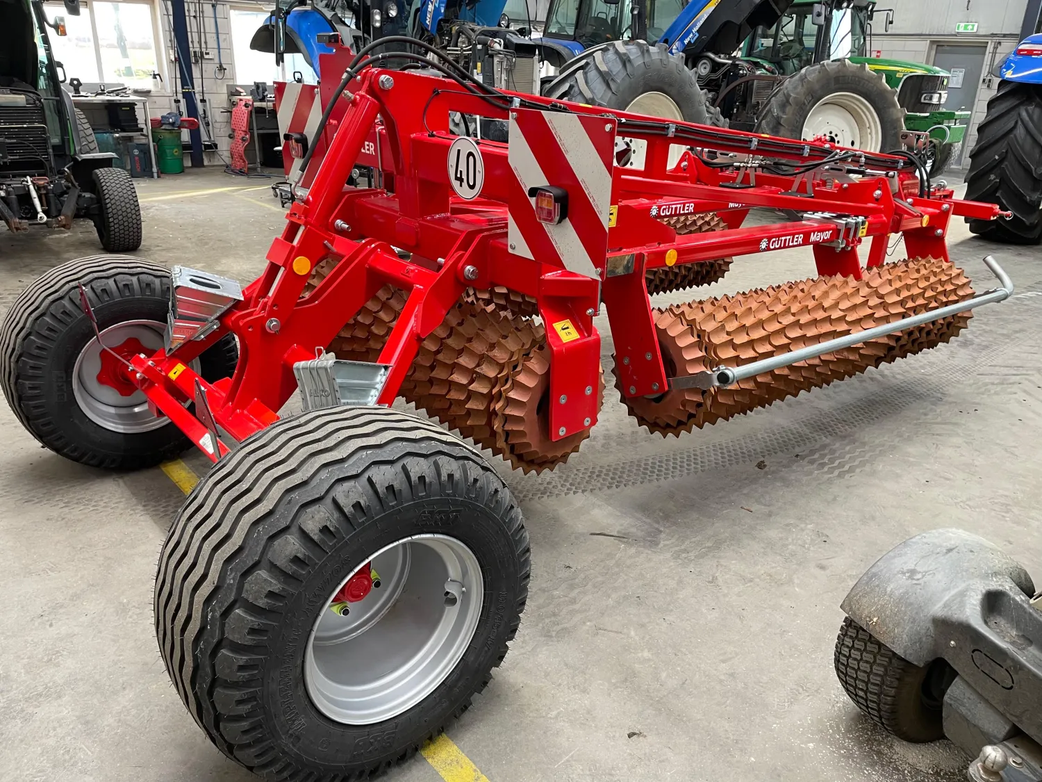 Güttler Mayor 640: Utilaj demonstrativ de 6,40 metri