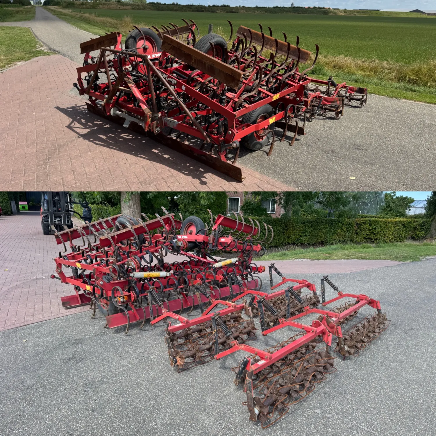 Kongskilde Triple K 4.5m - Cultivador con Rodillo Desterronador