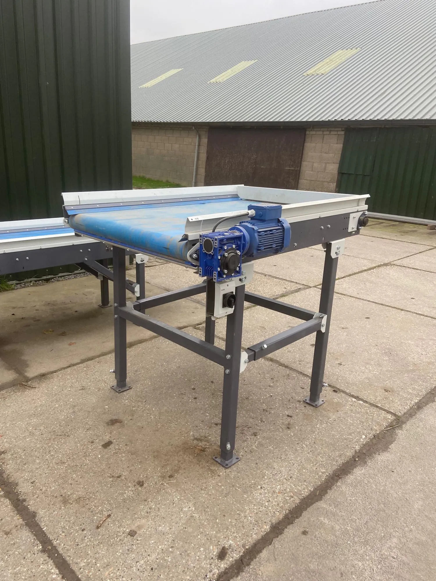 Z.g.a.n. Pro-Vega Transportband - 1.5m - Blauwe PVC Band