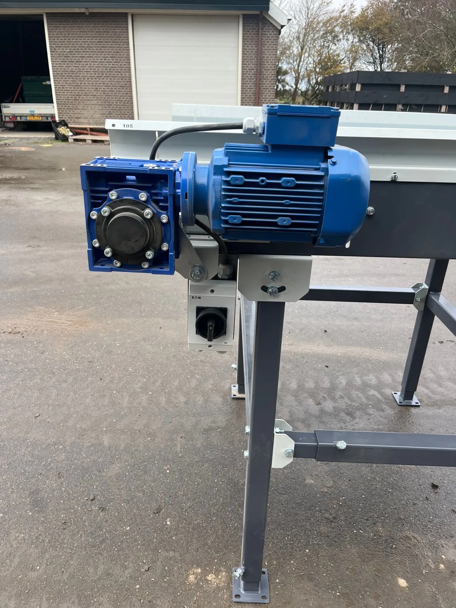 Z.g.a.n. Pro-Vega Transportband - 1.5m - Blauwe PVC Band