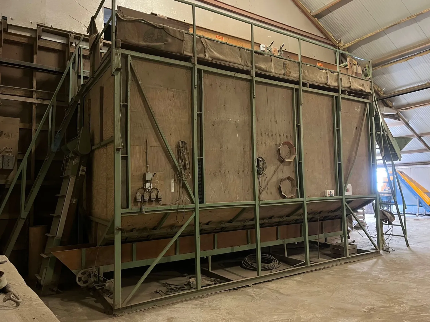 Schouten Schoksorteerder - Bunkersorteerinstallatie voor aardappelen