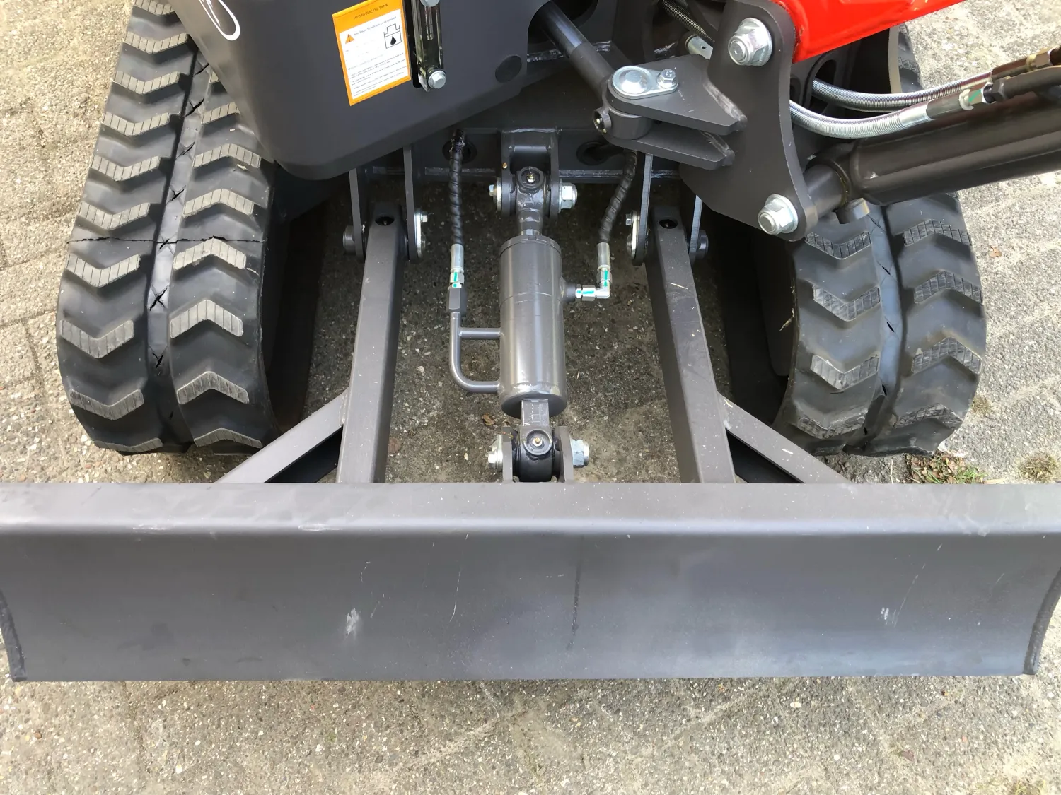 Minikraan 1.8 ton - Kubota motor - Slechts 5 draaiuren