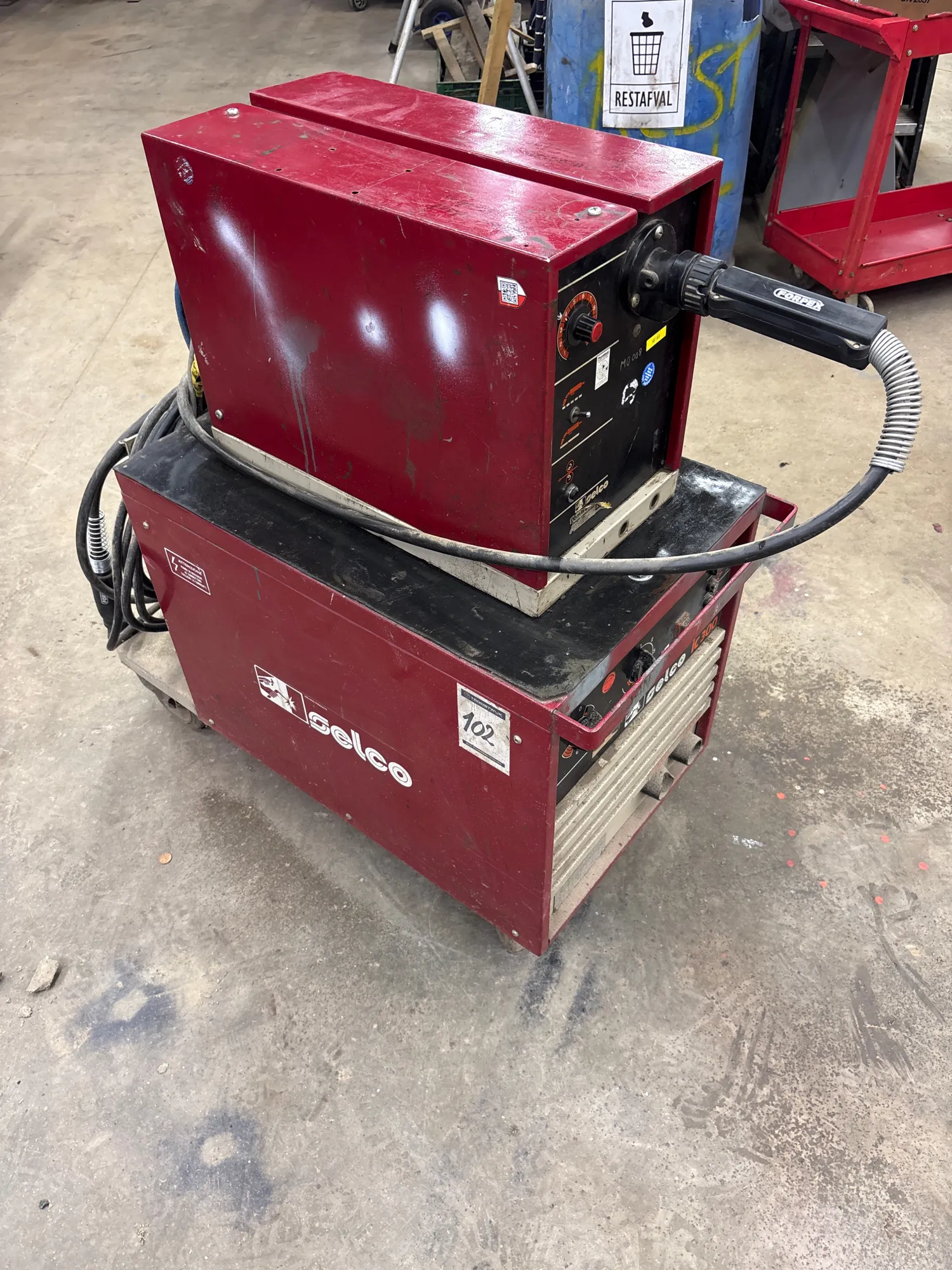 Selco IC 300 MIG/MAG Lasapparaat - Compleet | 380V