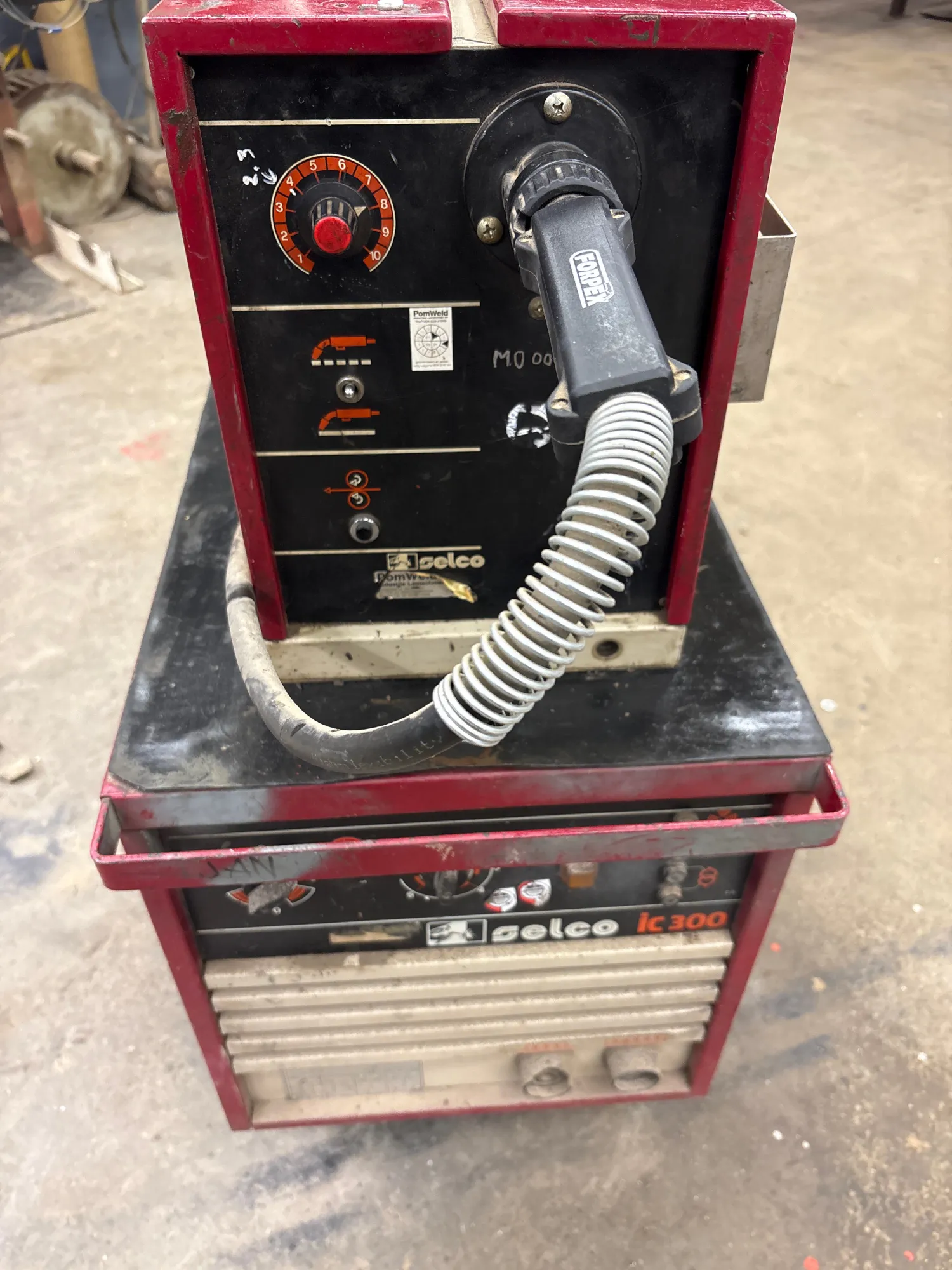 Selco IC 300 MIG/MAG Lasapparaat - Compleet | 380V