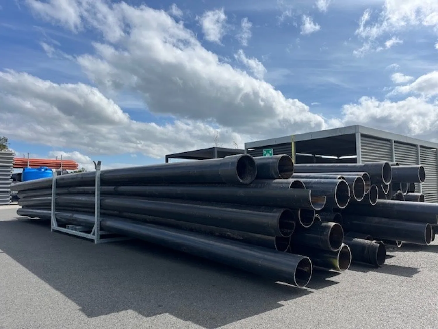 PVC Buizen 250mm voor Regenwaterafvoer | 8-10 Meter