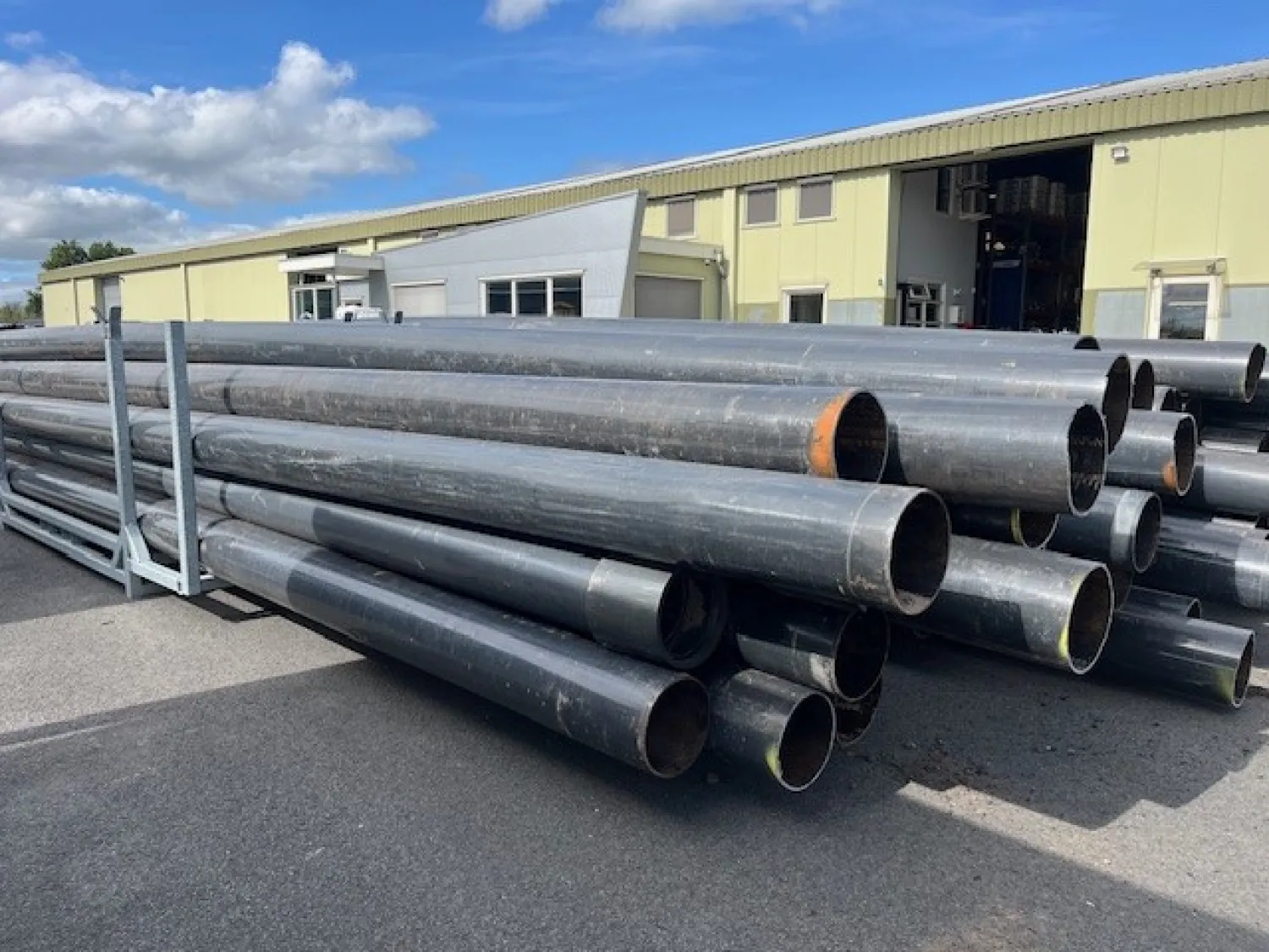 PVC Buizen 250mm voor Regenwaterafvoer | 8-10 Meter