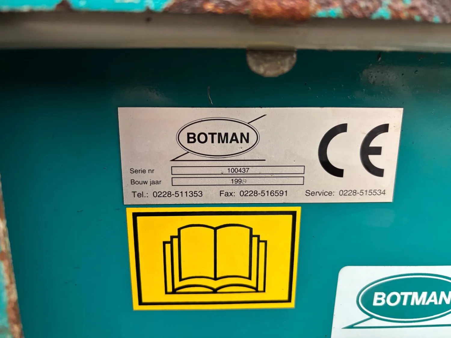 Botman Spoeltrommel - 1998 Model | Efficiënte Reiniging