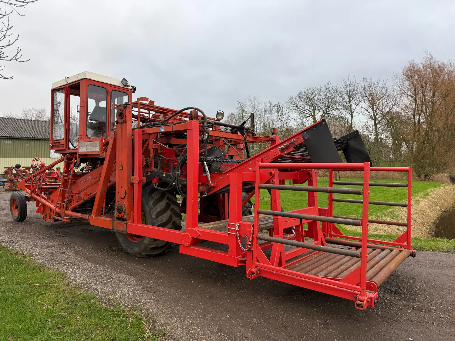 Arracheuse de Caisses Amac Zm2 : Machine Fabriquée avec Ensemble Axial